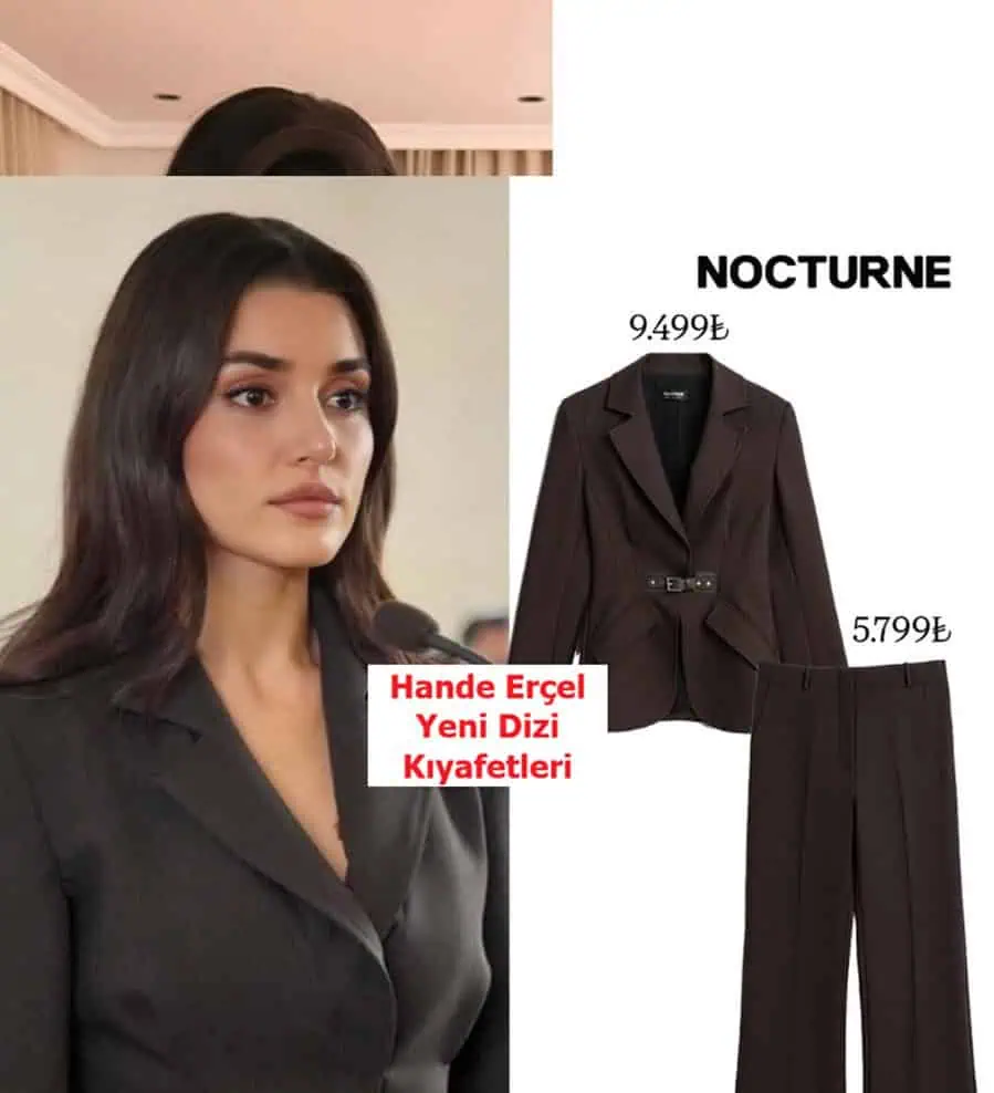 Hande Erçel yeni dizi Kıyafetleri 2026 yeni kombinleri