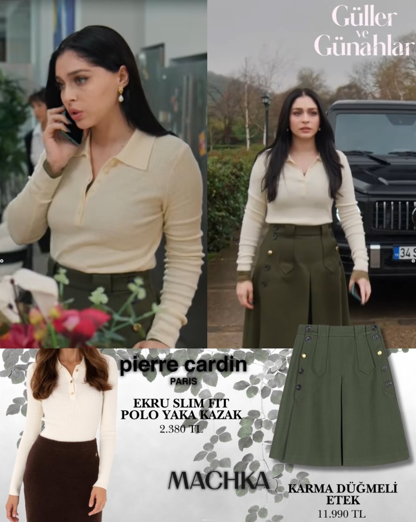 Güller ve Günahlar dizisi Zeynep kıyafetleri