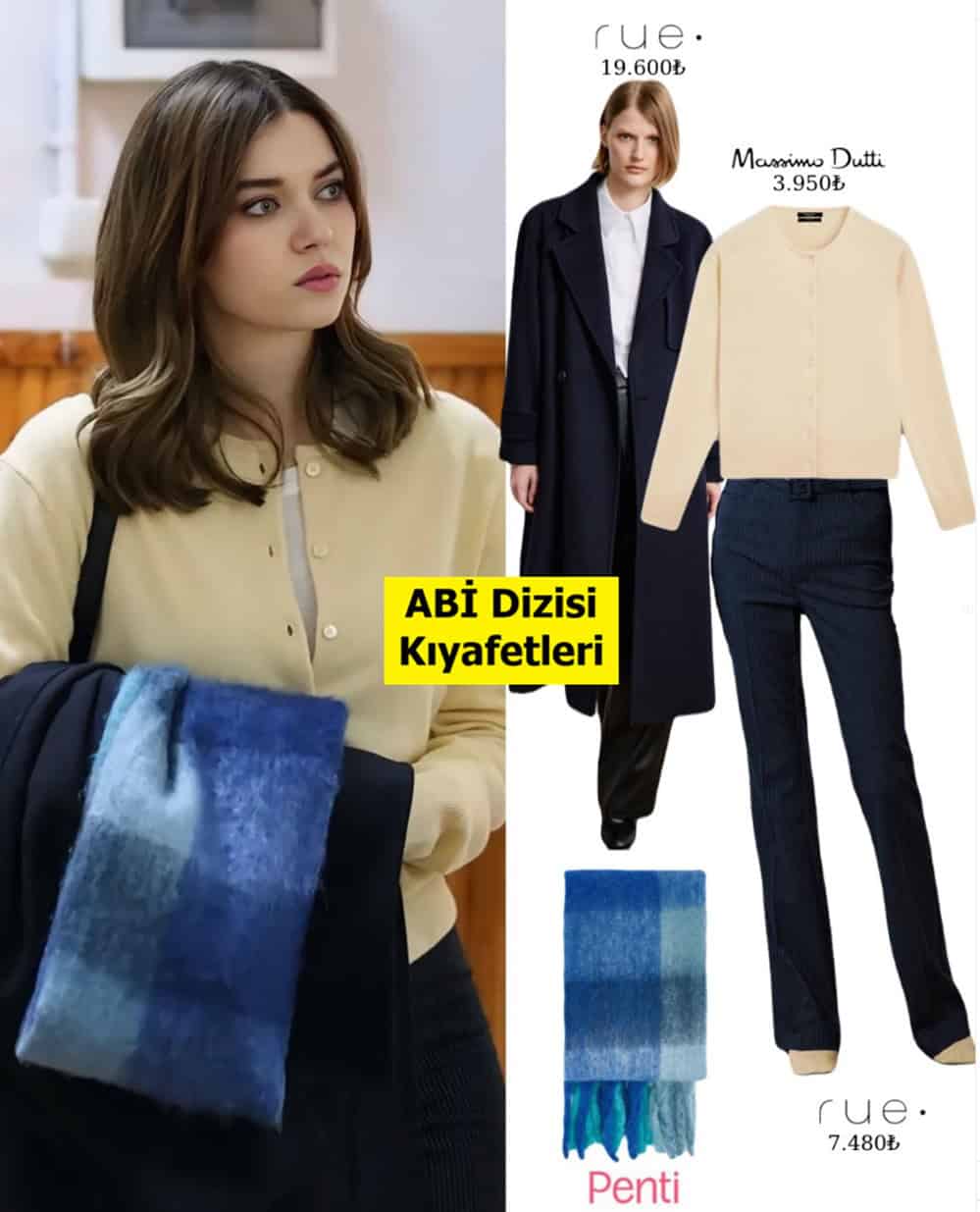 Abi Dizisi Kıyafetleri Sponsor Markalar Kombinleri