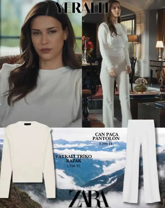 4 Mart Yeraltı dizisi 6.bölüm Ceylan kıyafetleri kombinleri