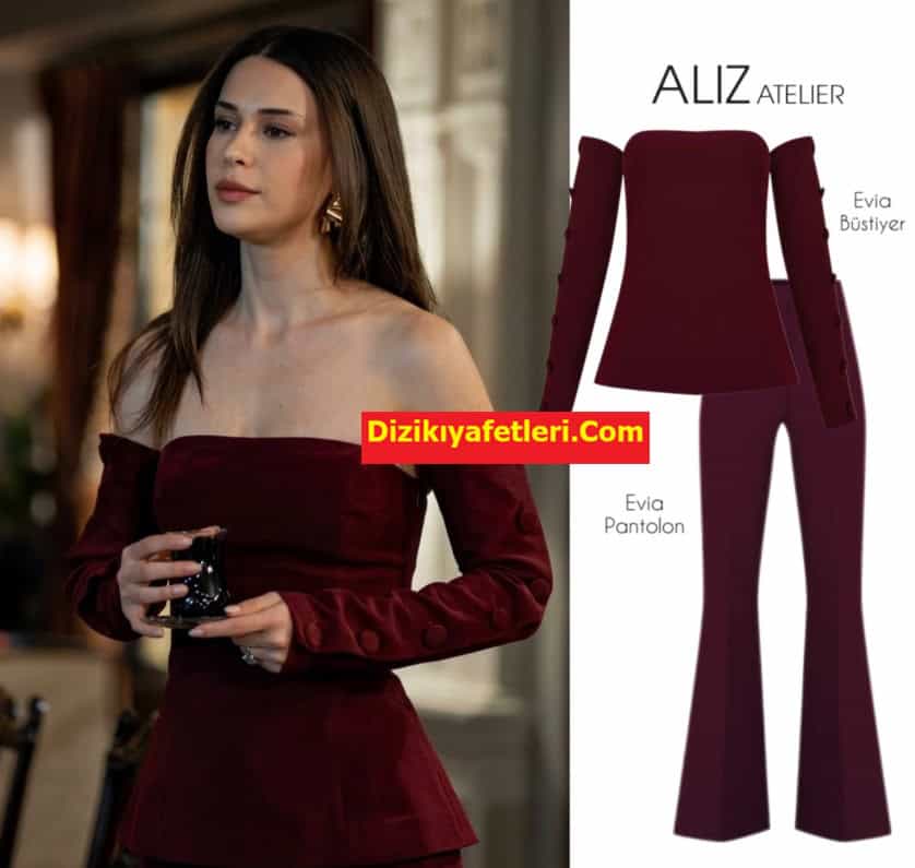 18 Mart Yeraltı dizisi 8.bölüm kıyafetleri Ceylan elbisesi takım sponsoru