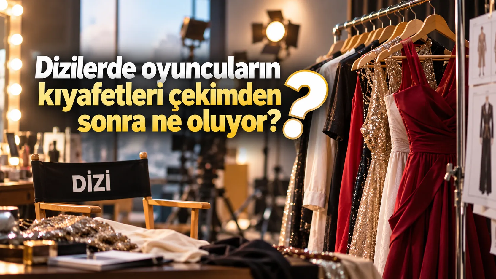 Dizilerde Oyuncuların Kıyafetleri Çekim Sonrasında Ne Oluyor, Nereye Gidiyor?